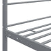 Cadru de pat cu baldachin, gri, 160x200 cm, metal - WALTI WALTI