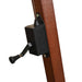 Umbrelă suspendată cu stâlp, gri taupe, 3,5x2,9 m, lemn de brad - WALTI WALTI