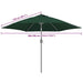 Pânză de schimb umbrelă de soare de grădină, verde, 300 cm - WALTI WALTI