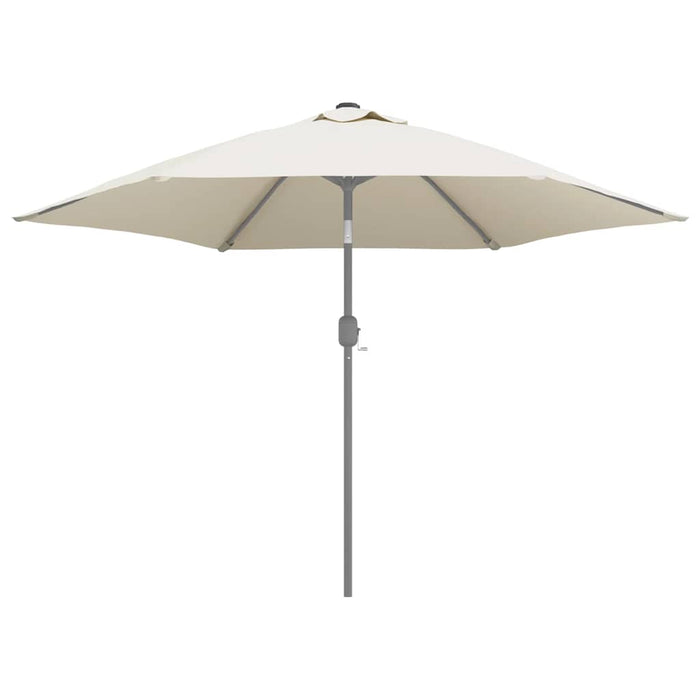 Pânză de schimb umbrelă de soare de exterior alb nisipiu 300 cm - WALTI WALTI
