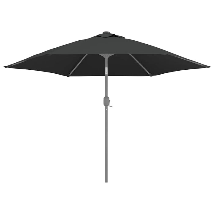 Pânză de schimb umbrelă de soare de grădină, antracit, 300 cm - WALTI WALTI