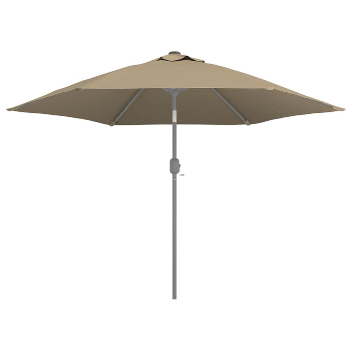 Pânză de schimb umbrelă de soare de exterior gri taupe 300 cm - WALTI WALTI