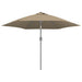 Pânză de schimb umbrelă de soare de exterior gri taupe 300 cm - WALTI WALTI