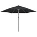 Pânză de schimb umbrelă de soare de exterior, negru, 300 cm - WALTI WALTI