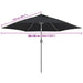 Pânză de schimb umbrelă de soare de exterior, negru, 300 cm - WALTI WALTI