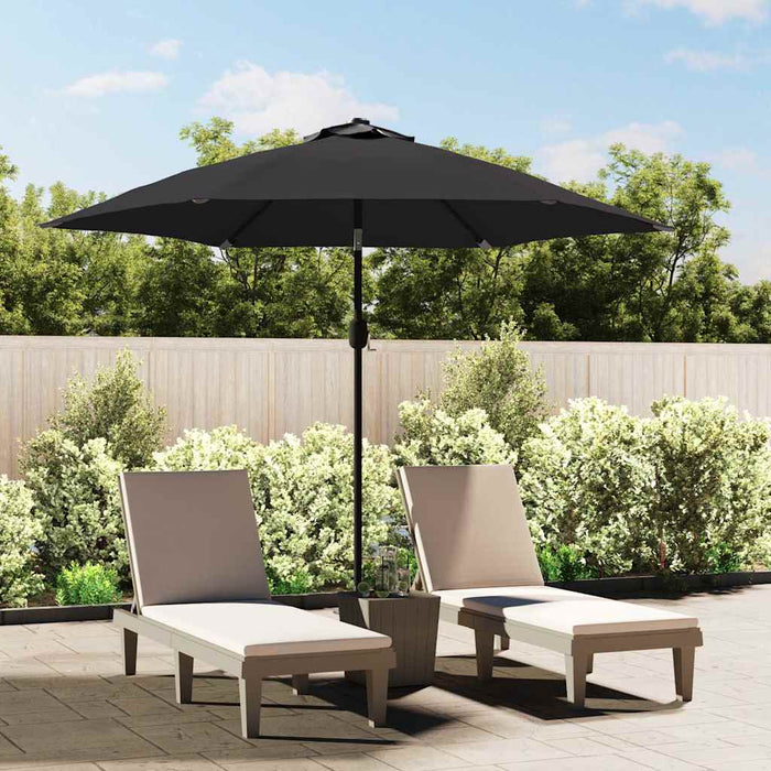 Pânză de schimb umbrelă de soare de exterior, negru, 300 cm - WALTI WALTI
