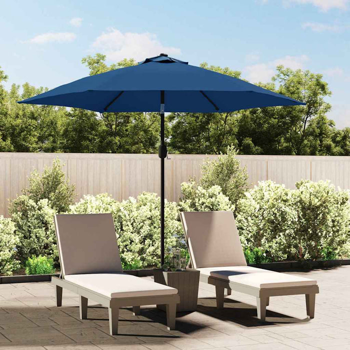 Pânză de schimb umbrelă de soare grădină albastru azuriu 300 cm - WALTI WALTI