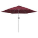 Pânză de schimb umbrelă de soare de exterior roșu bordo 300 cm - WALTI WALTI