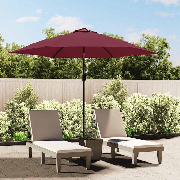 Pânză de schimb umbrelă de soare de exterior roșu bordo 300 cm - WALTI WALTI