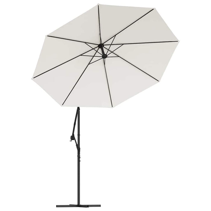 Pânză de schimb umbrelă de soare, alb nisipiu, 300 cm - WALTI WALTI
