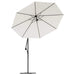 Pânză de schimb umbrelă de soare, alb nisipiu, 300 cm - WALTI WALTI