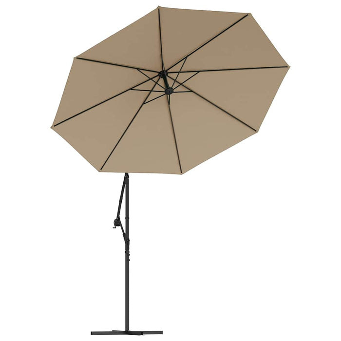 Pânză de schimb umbrelă de soare, gri taupe, 300 cm - WALTI WALTI
