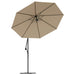 Pânză de schimb umbrelă de soare, gri taupe, 300 cm - WALTI WALTI