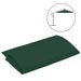 vida XL Pânză de schimb umbrelă de soare consolă, verde, 350 cm - WALTI WALTI