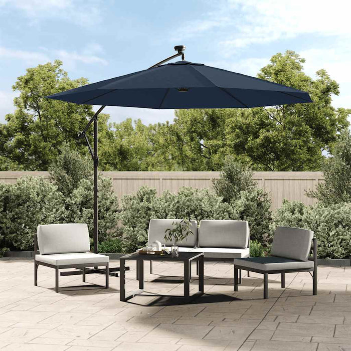 Pânză de schimb umbrelă de soare tip consolă, albastru, 350 cm - WALTI WALTI