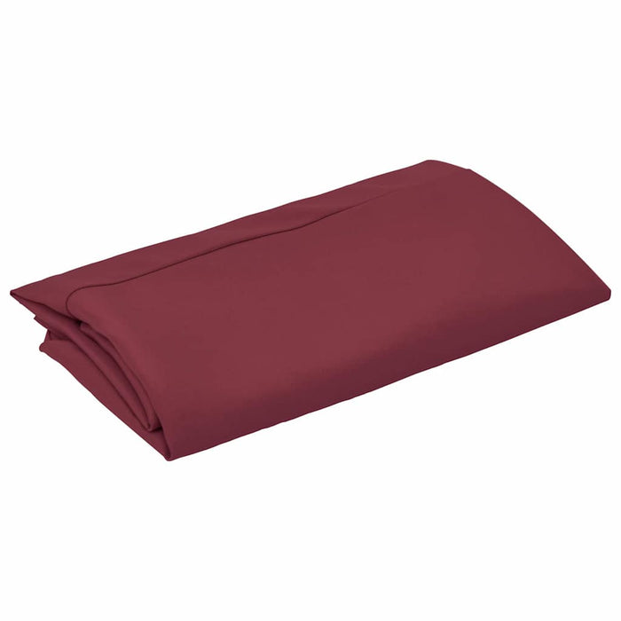 vida XL Pânză de schimb umbrelă de soare consolă, roșu bordo, 350 cm - WALTI WALTI