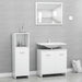 Set mobilier de baie, 3 piese, alb, lemn prelucrat - WALTI WALTI