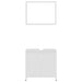Set mobilier de baie, 3 piese, alb, lemn prelucrat - WALTI WALTI