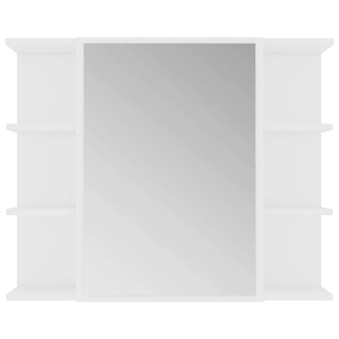 Set mobilier de baie, 3 piese, alb, lemn prelucrat - WALTI WALTI