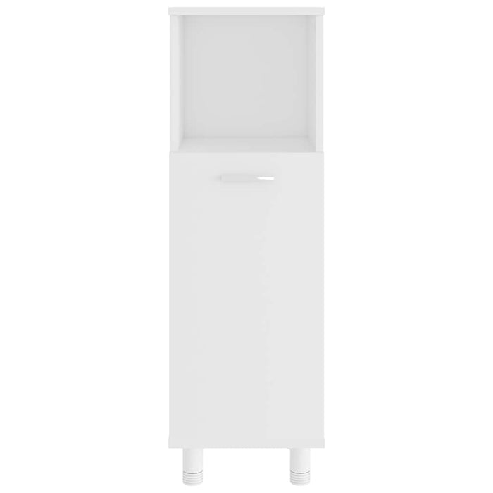 Set mobilier de baie, 3 piese, alb, lemn prelucrat - WALTI WALTI