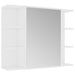 Set mobilier de baie, 3 piese, alb, lemn prelucrat - WALTI WALTI