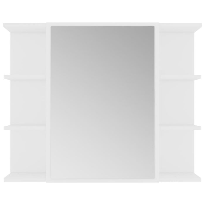 Set mobilier de baie, 3 piese, alb, lemn prelucrat - WALTI WALTI