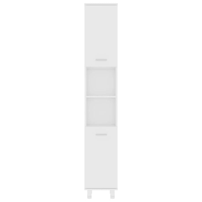 Set mobilier de baie, 3 piese, alb, lemn prelucrat - WALTI WALTI