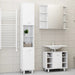 Set mobilier de baie, 3 piese, alb, lemn prelucrat - WALTI WALTI