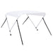 Parasolar barcă Bimini cu 2 arcuri, alb, 150 x 120 x 110 cm - WALTI WALTI
