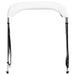 Parasolar barcă Bimini cu 2 arcuri, alb, 150 x 120 x 110 cm - WALTI WALTI