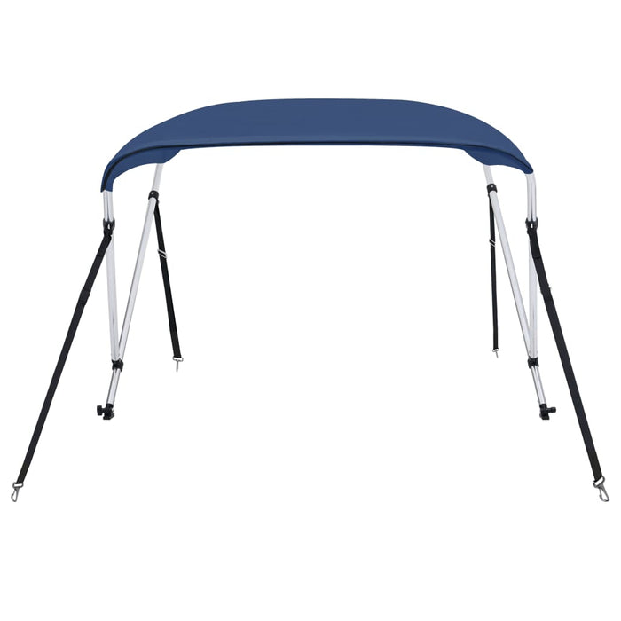 Parasolar barcă Bimini cu 2 arcuri, bleumarin, 150x120x110 cm - WALTI WALTI