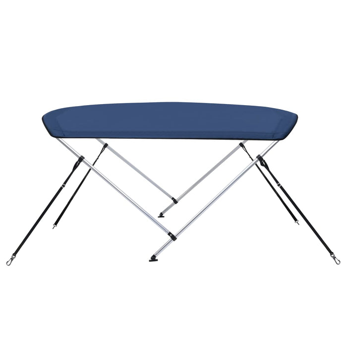 Parasolar barcă Bimini cu 2 arcuri, bleumarin, 150x120x110 cm - WALTI WALTI