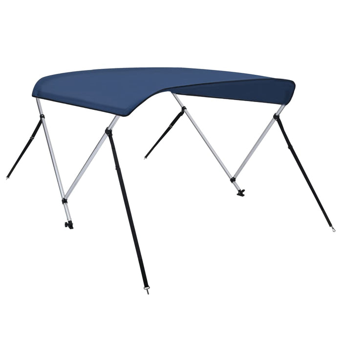 Parasolar barcă Bimini cu 2 arcuri, bleumarin, 150x120x110 cm - WALTI WALTI