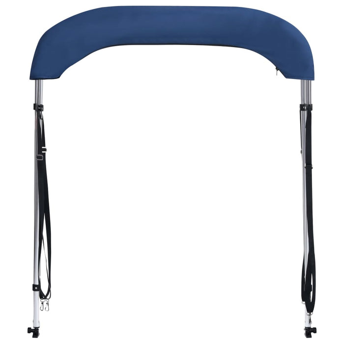 Parasolar barcă Bimini cu 2 arcuri, bleumarin, 150x120x110 cm - WALTI WALTI