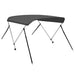 Parasolar barcă Bimini cu 2 arcuri, antracit, 180x130x110 cm - WALTI WALTI
