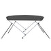 Parasolar barcă Bimini cu 2 arcuri, antracit, 180x130x110 cm - WALTI WALTI
