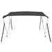 Parasolar barcă Bimini cu 3 arcuri, antracit, 183x140x137 cm - WALTI WALTI