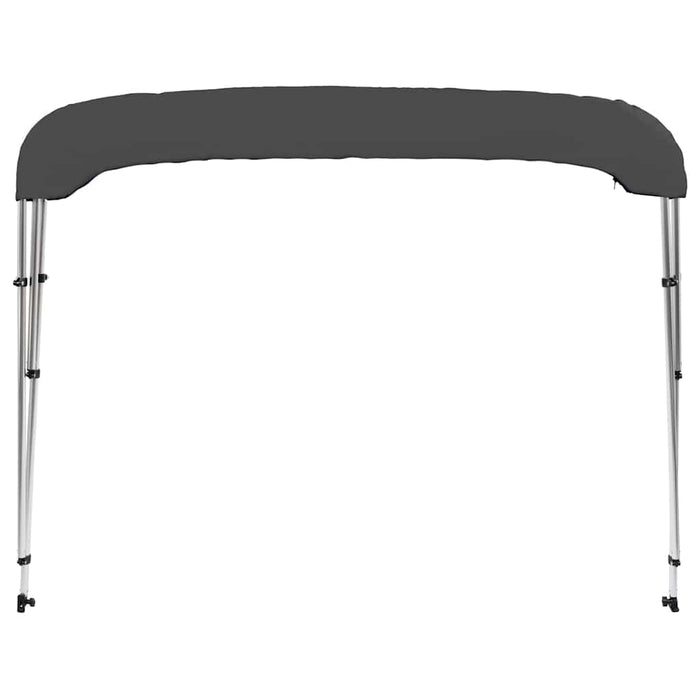 Parasolar barcă Bimini cu 3 arcuri, antracit, 183x140x137 cm - WALTI WALTI