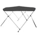 Parasolar barcă Bimini cu 3 arcuri, antracit, 183x160x137 cm - WALTI WALTI
