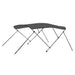 Parasolar barcă Bimini cu 3 arcuri, antracit, 183x180x137 cm - WALTI WALTI