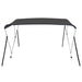 Parasolar barcă Bimini cu 3 arcuri, antracit, 183x180x137 cm - WALTI WALTI