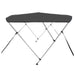 Parasolar barcă Bimini cu 3 arcuri, antracit, 183x180x137 cm - WALTI WALTI