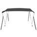 Parasolar barcă Bimini cu 3 arcuri, antracit, 183x196x137 cm - WALTI WALTI