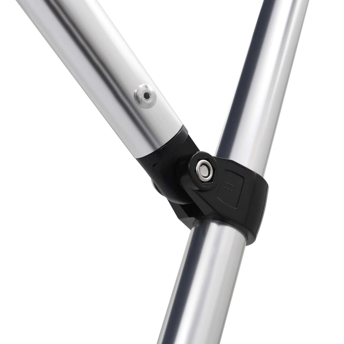 Parasolar barcă Bimini cu 4 arcuri, antracit, 243x180x137 cm - WALTI WALTI