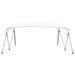 Parasolar barcă Bimini, 4 arcuri, alb, 243 x (230-244) x 137 cm - WALTI WALTI