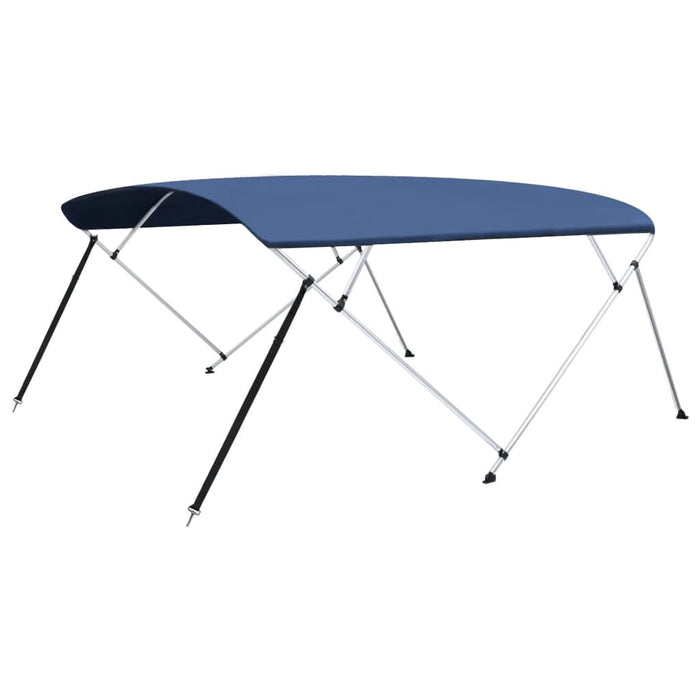 Parasolar barcă Bimini 4 arcuri bleumarin, 243x(230-244)x137 cm - WALTI WALTI