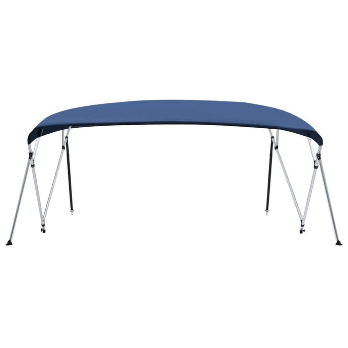 Parasolar barcă Bimini 4 arcuri bleumarin, 243x(230-244)x137 cm - WALTI WALTI