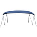 Parasolar barcă Bimini 4 arcuri bleumarin, 243x(230-244)x137 cm - WALTI WALTI