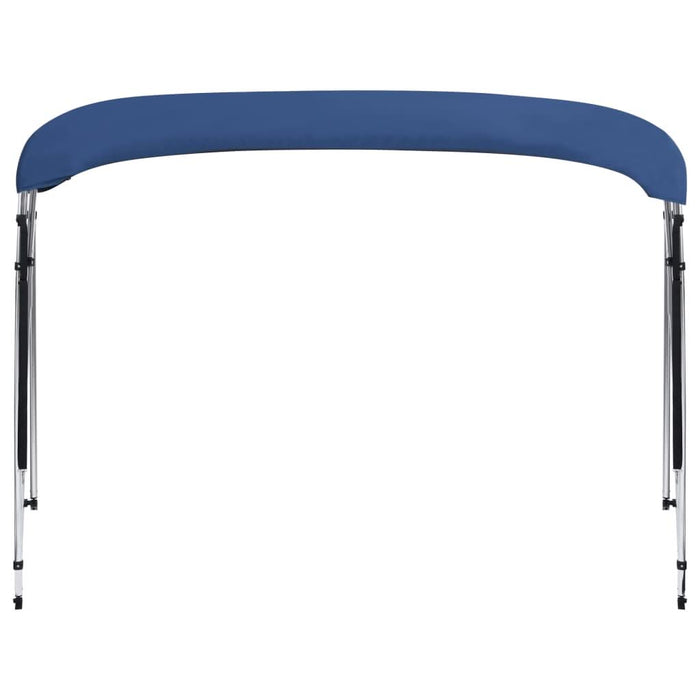 Parasolar barcă Bimini 4 arcuri bleumarin, 243x(230-244)x137 cm - WALTI WALTI