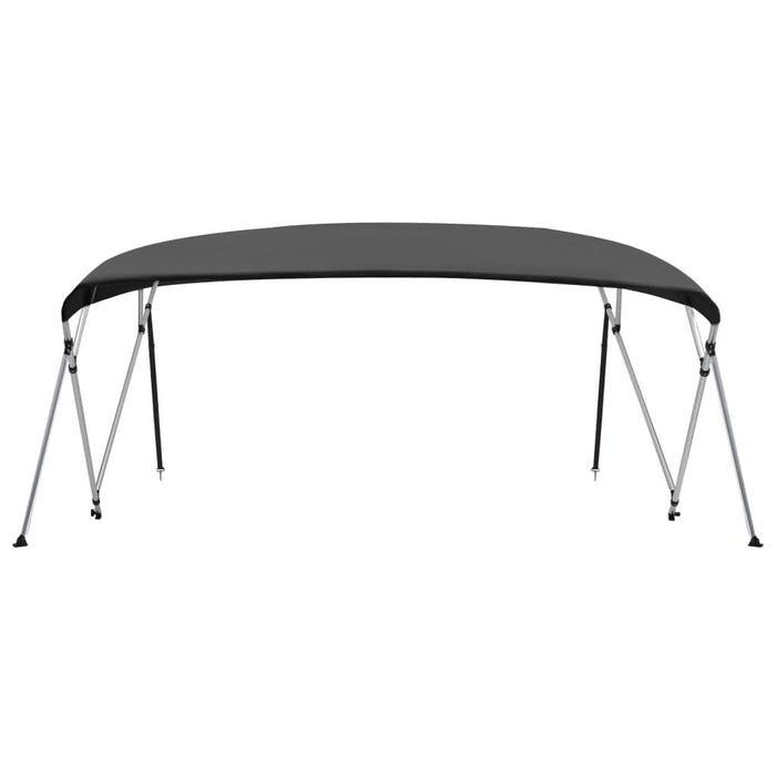 Parasolar barcă Bimini, 4 arcuri, antracit,243x(230-244) x137cm - WALTI WALTI